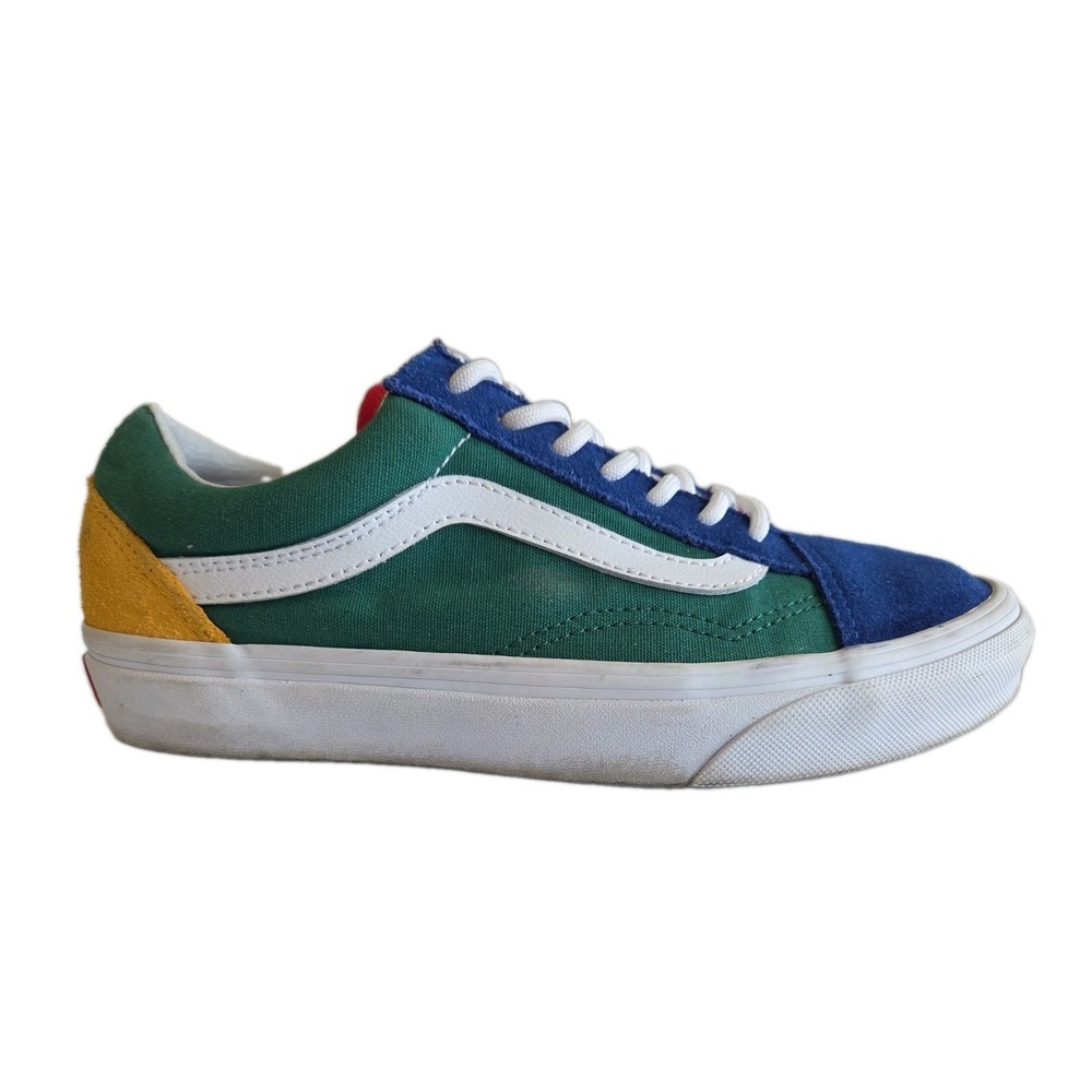 Vans Old Skool Yacht Club Shoes Suede Canvas Mens 5.5 Womens 7